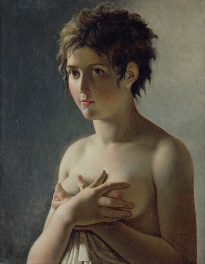 Ritratto di una giovane ragazza, 1812 da Baron Pierre Narcisse Guerin